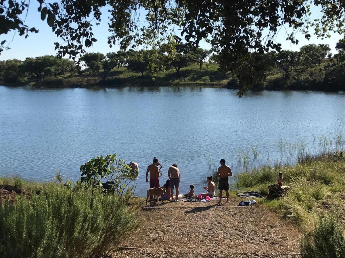Fontes - A Essencia Do Alentejo Com Lago Privado Redondo Exterior foto
